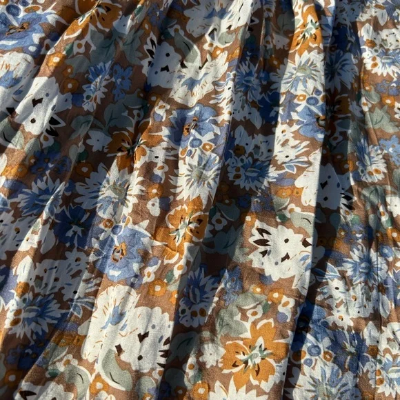 Floral Off the Shoulder Maternity Dress - Picture 3 of 5